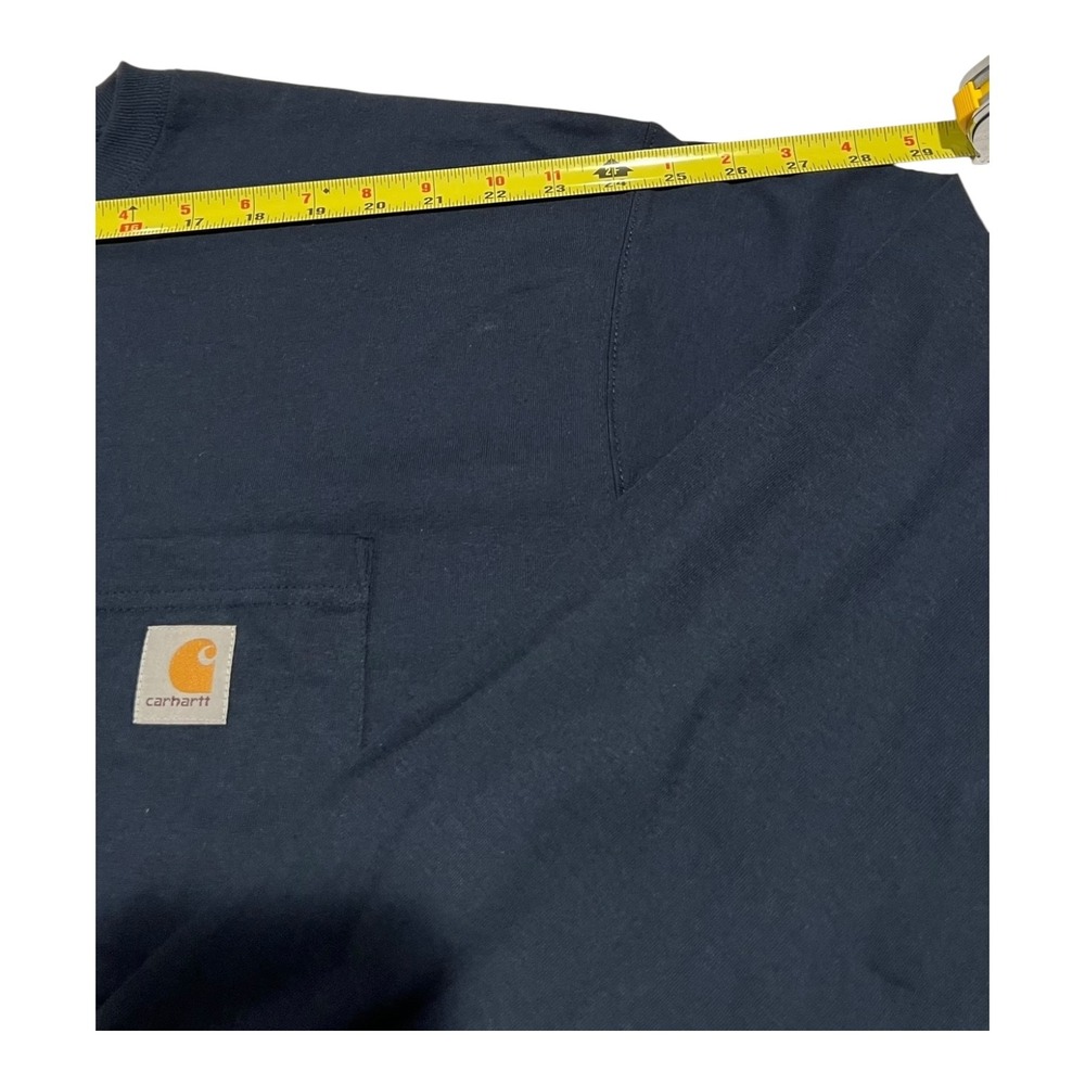 NWT Carhartt K126 Pocket T-Shirt Men's XL Tall Navy UPF 50+ - Picture 15 of 15
